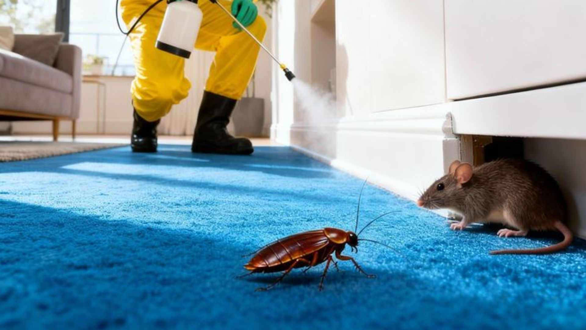 Office cleaning in a Gauteng commercial building